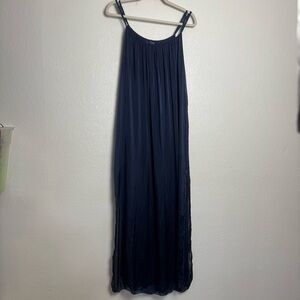 Meo‎ Meli Italian Silk Maxi Dress